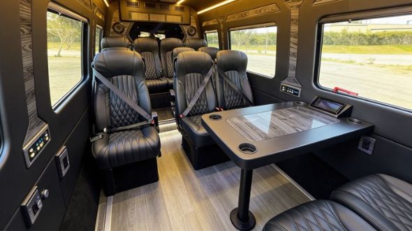 12 passenger sprinter van interior topeka
