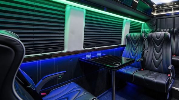 18 passenger sprinter van inside topeka