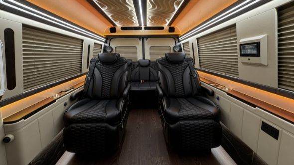 8 passenger sprinter van inside topeka