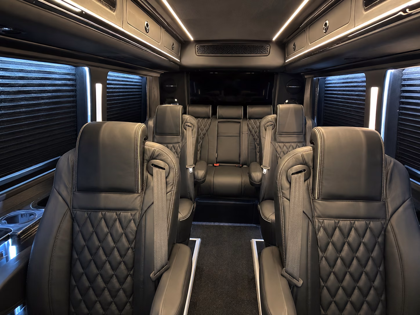 12 passenger sprinter van inside