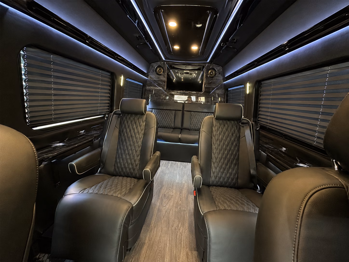 topeka 12 passenger sprinter van interior