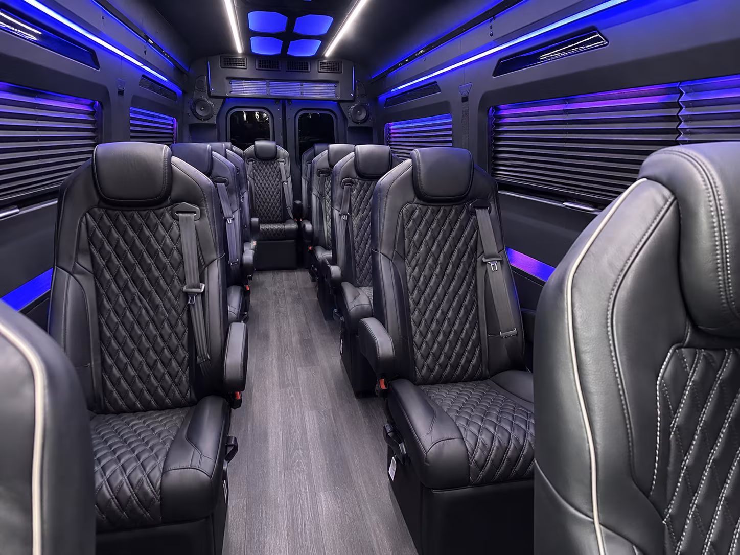 topeka 15 passenger sprinter van inside