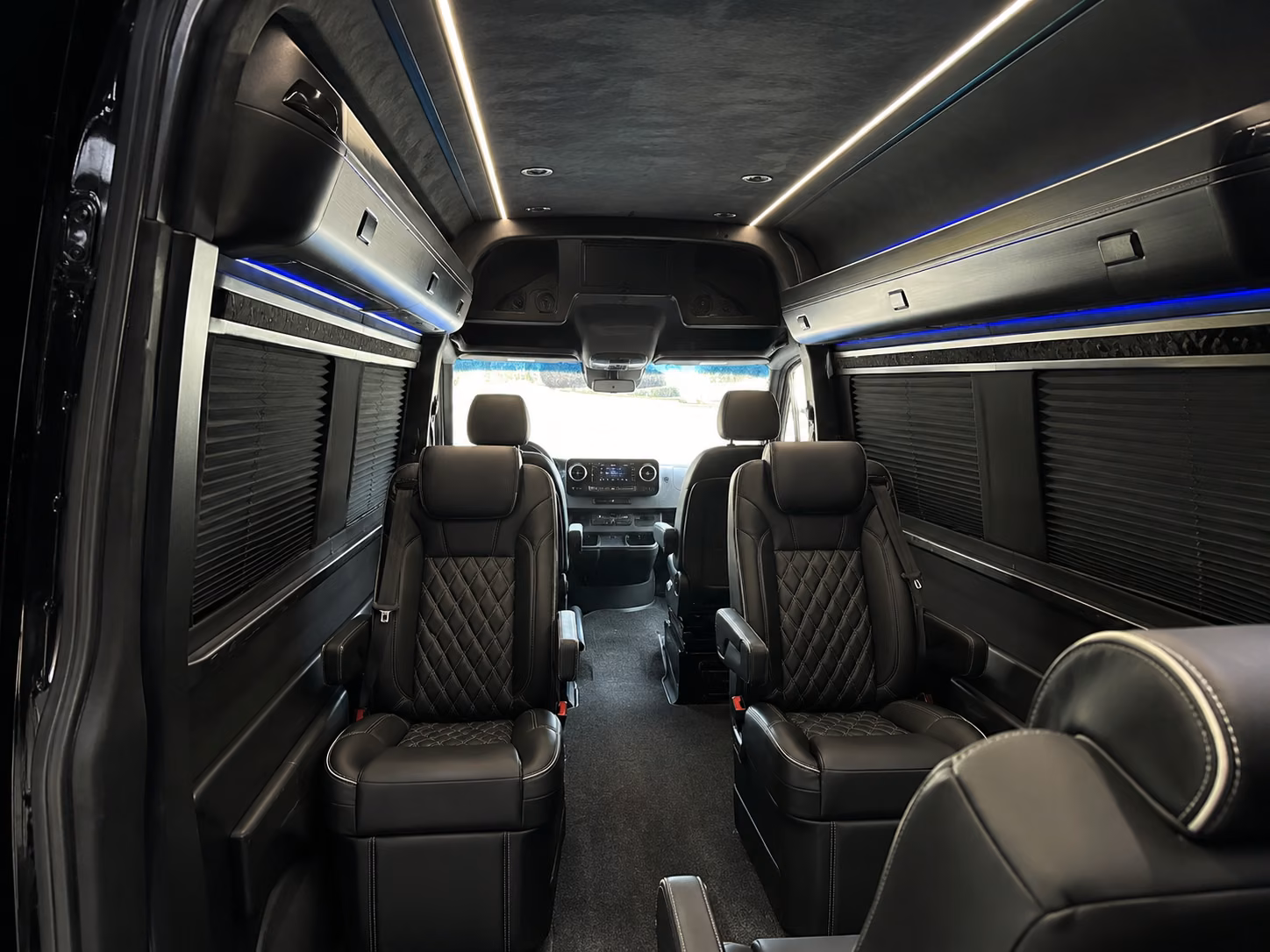 topeka 20 passenger sprinter van inside