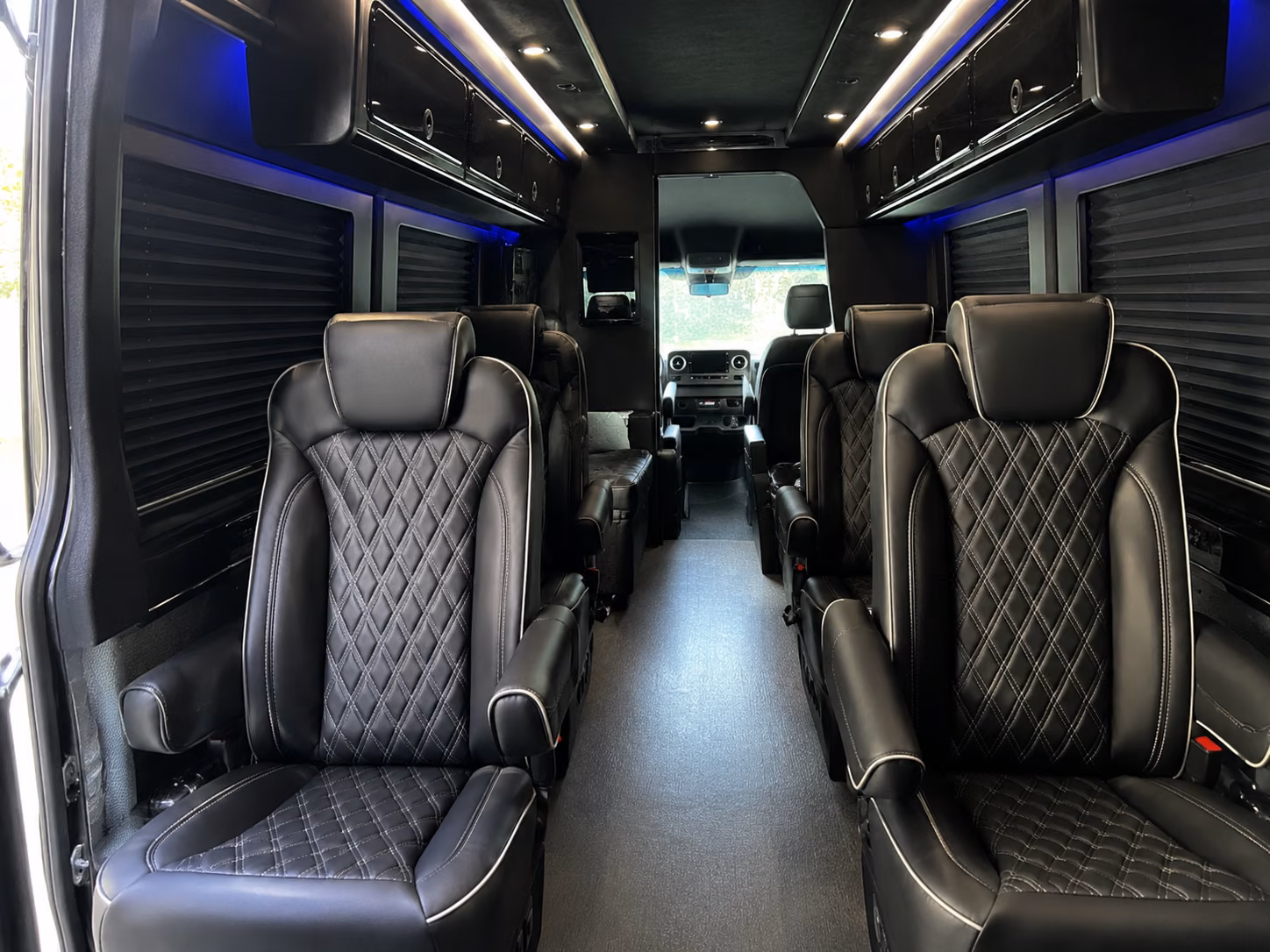 topeka 20 passenger sprinter van interior
