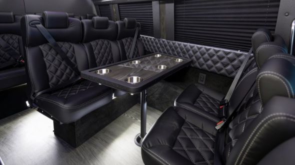 topeka 10 passenger sprinter van interior