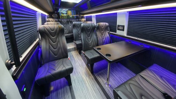 topeka 18 passenger sprinter van interior