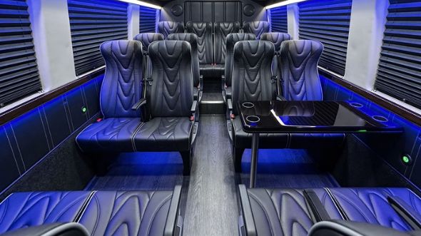 topeka 20 passenger sprinter van interior