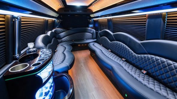 topeka sprinter limousine interior