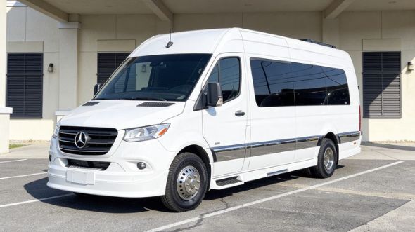topeka wedding sprinter van rental